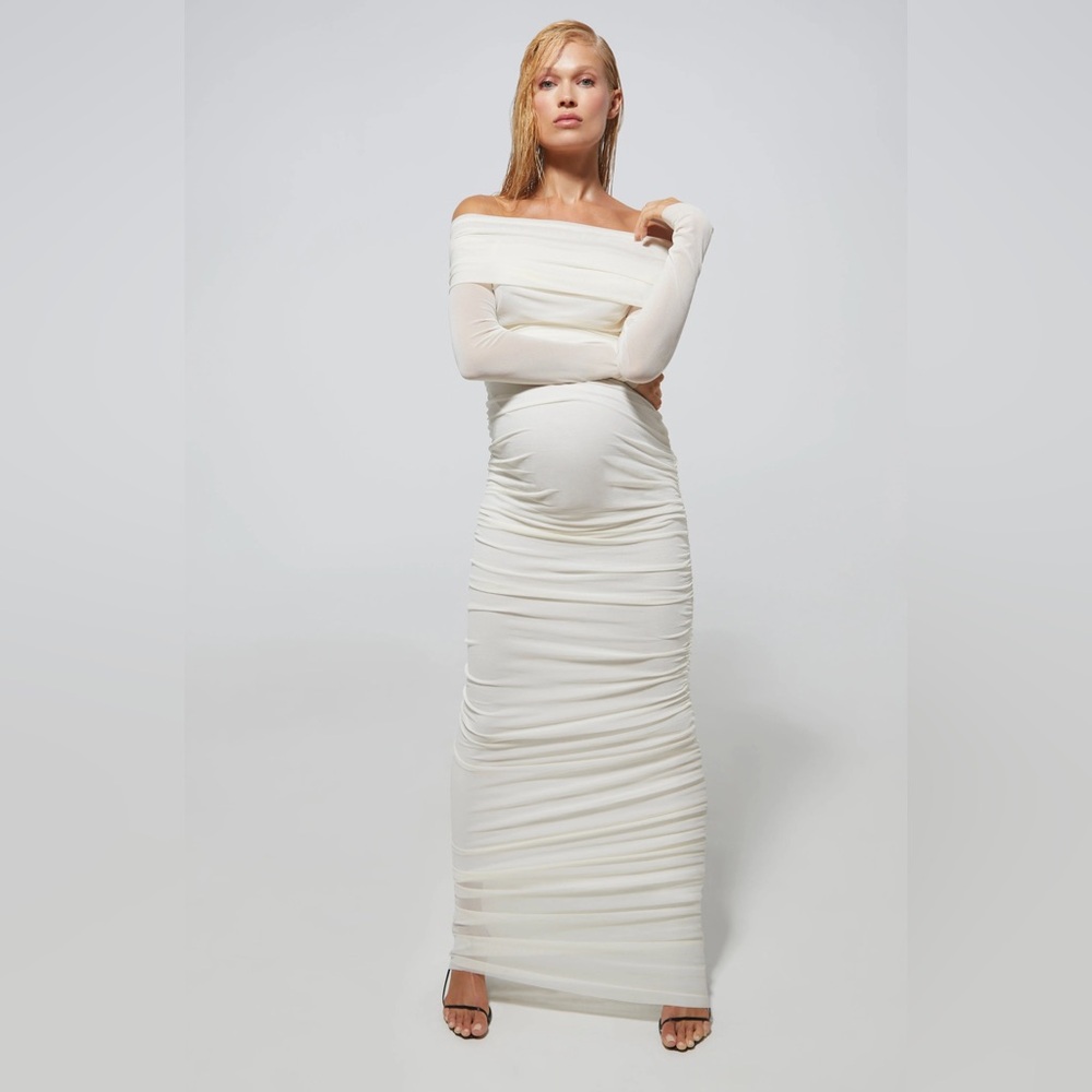 BUMPSUIT - Off The Shoulder Soft Mesh Dress - NWT - Medium